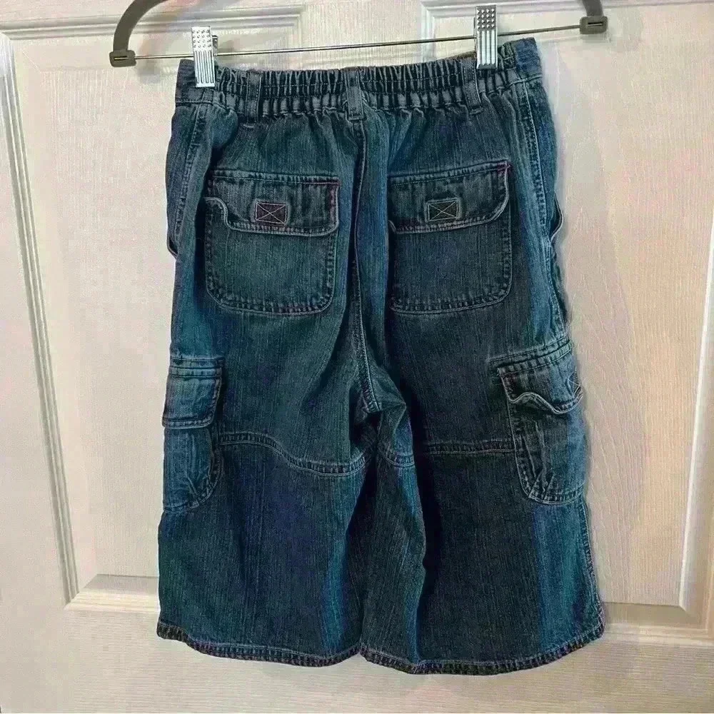 Hannah Andersson Denim Shorts Jorts Size 150 US Size 12, Elastic Waistband, GUC